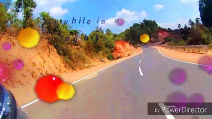 Meanwhile in Meghalaya...enjoying Bike ride...