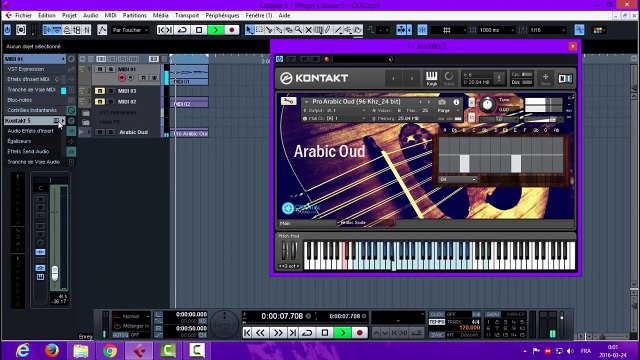 Demo Pro Arabic Oud (Oriental-Sounds) Mode Arabic Scale