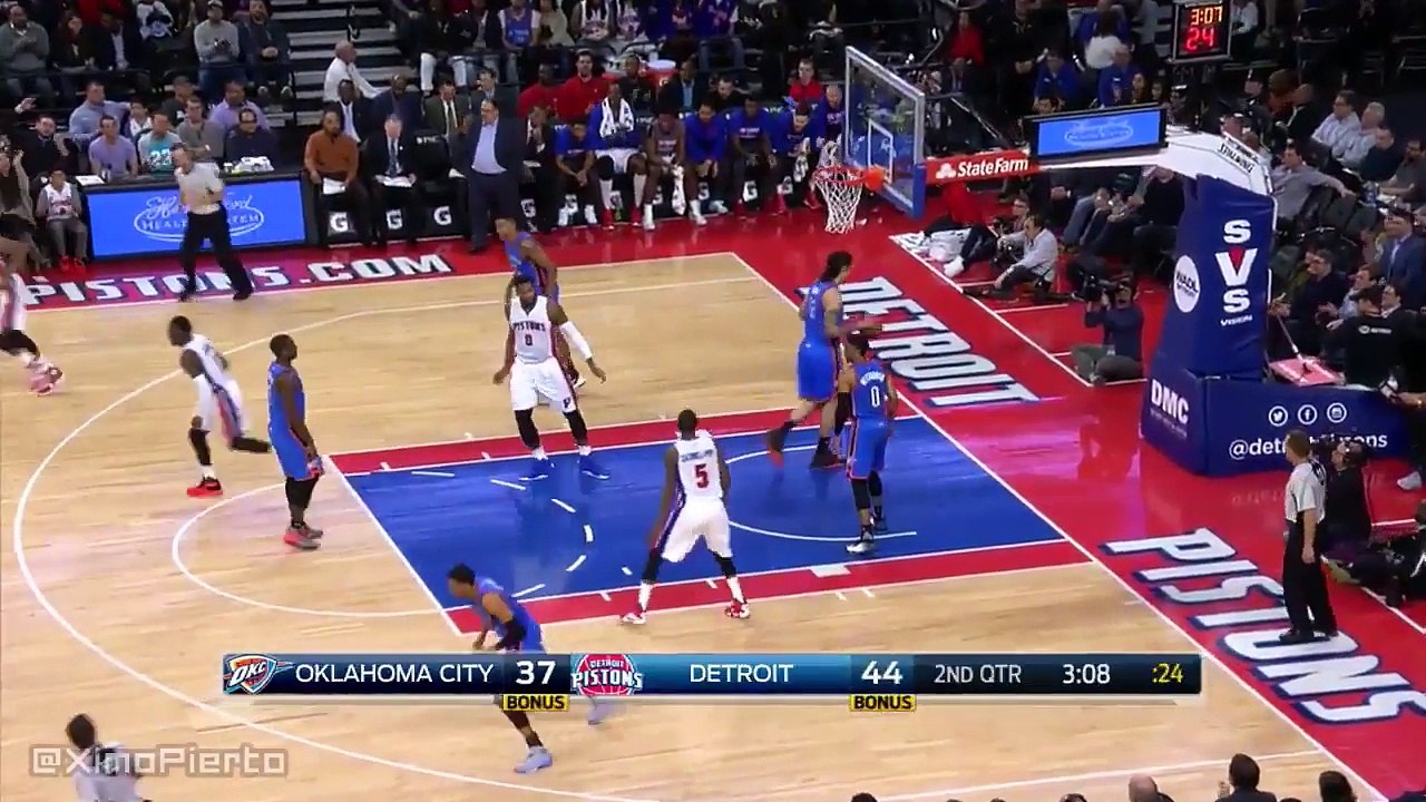Oklahoma City Thunder vs Detroit Pistons
