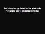 Read Boundless Energy: The Complete Mind/Body Program for Overcoming Chronic Fatigue Ebook