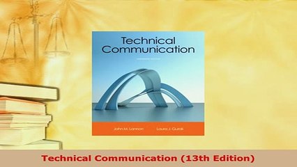 PDF  Technical Communication 13th Edition Download Online