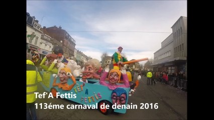 Tef'A Fettis 113éme carnaval de denain 2016