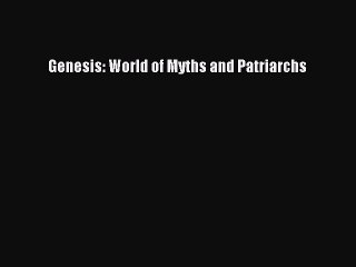 Download Genesis: World of Myths and Patriarchs PDF Free