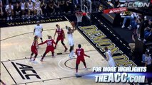 NC State vs. Notre Dame Womens Basketball Highlights (2015-16)