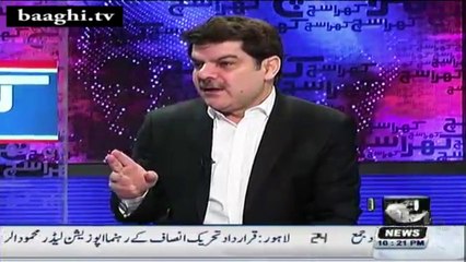 Ya ap ko Dikha rahay hain ap ko is ka notice aa jaye ga - Watch Mubasher Lucman Reply