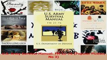 Read  US Army Survival Manual FM 2176 Popular Fiction No 3 Ebook Free