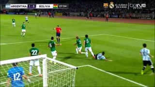 Argentina - Bolivia 2-0 (March 30, 2016, the qualifying tournament of the world Championship)