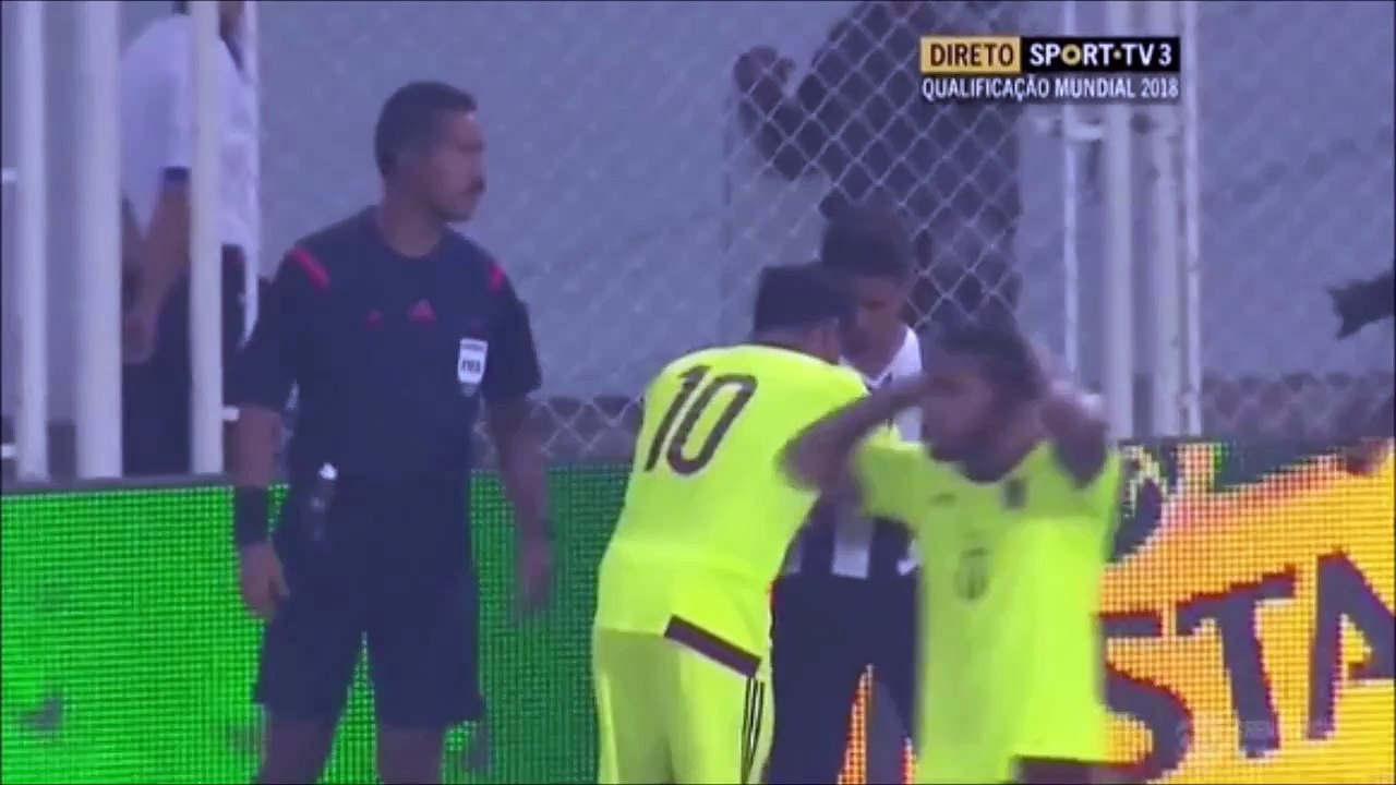 Venezuela - Chile 1-4 (March 30, 2016, the qualifying tournament of the world Championship)
