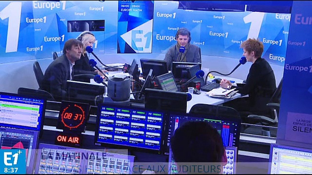 Nicolas Hulot répond aux questions des auditeurs d'Europe 1