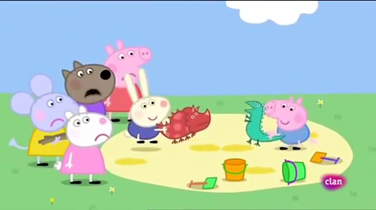 Peppa pig en español El arenero