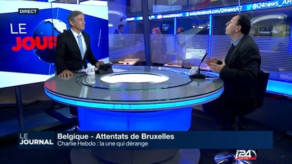 Attentats de Bruxelles: Charlie Hebdo: la Une qui dérange