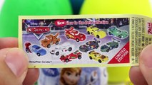 Kinder Surprise Eggs Spongebob Peppa Pig play Doh Cars Hello Kitty Disney Frozen egg