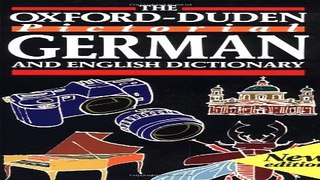 Download The Oxford Duden Pictorial German and English Dictionary  English and German Edition