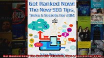 Get Ranked Now The New SEO Tutorials Tips  Secrets for 2014
