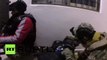 Helmet cam: Blasts & gunshots in blockbuster-style El Chapo police raid