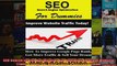 SEO Search Engine Optimization For Dummies Improve Website Traffic Today Get More