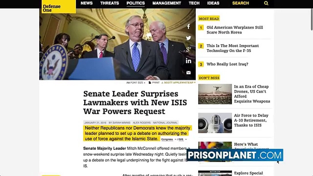 Infowars Nightly News - Breaking Authorization for Military Force - 01222016 3