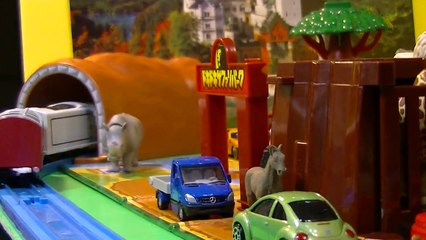 【oyuncak tren】Spencer Thomas ve Arkadaşları ziyaret Safari Park (01774 tr)