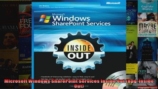 Microsoft Windows SharePoint Services Inside Out BpgInside Out