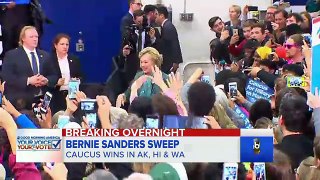 Bernie Sanders Sweeps Alaska, Hawaii and Washington