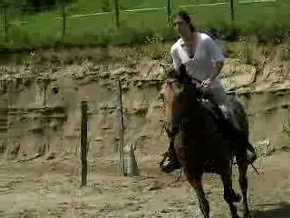 Bloomie et moi o galop