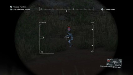 METAL GEAR SOLID V: THE PHANTOM PAIN glitched confused soldier