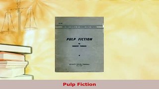 Download  Pulp Fiction Ebook