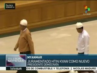 Htin Kyaw juramenta como nuevo presidente de Myanmar