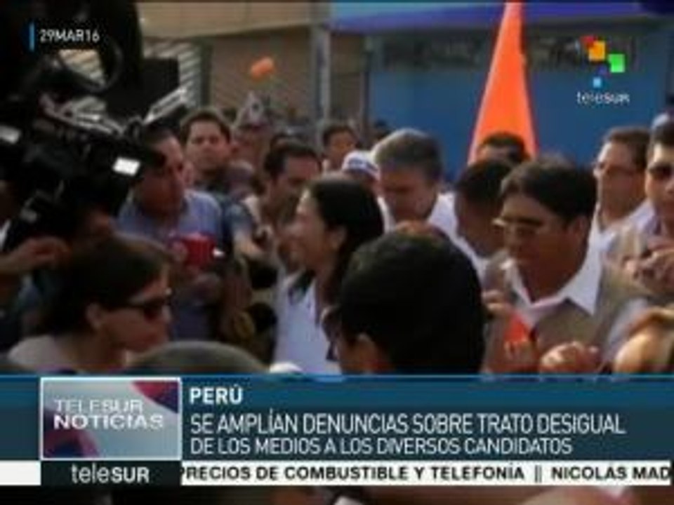 Perú: candidatos dicen que ley y medios los tra...