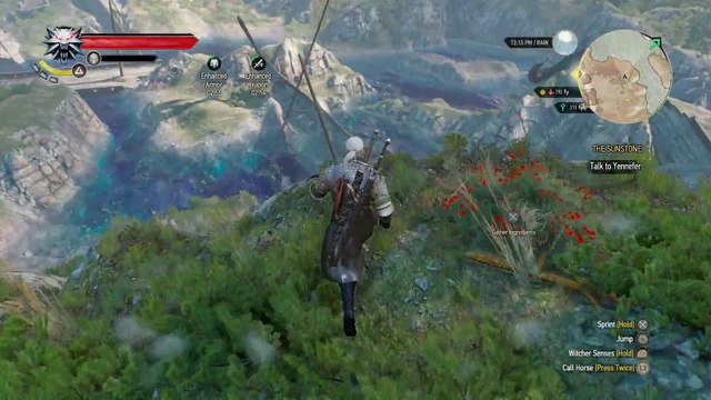 THE WITCHER 3 WALKTHROUGH PART 222 - THE SUNSTONE & FISTS OF FURY SKELLIGE