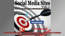 Social Media Sites  Facebook Google Pinterest  Twitter Social Media and You Book 1
