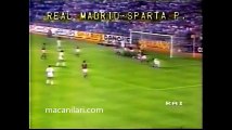28.09.1983 - 1983-1984 UEFA Cup 1st Round 2nd Leg Real Madrid 1-1 AC Sparta Prag