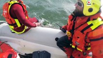 Quiberon: Homme à la mer la SNSM est là - Paris Bretagne Télé