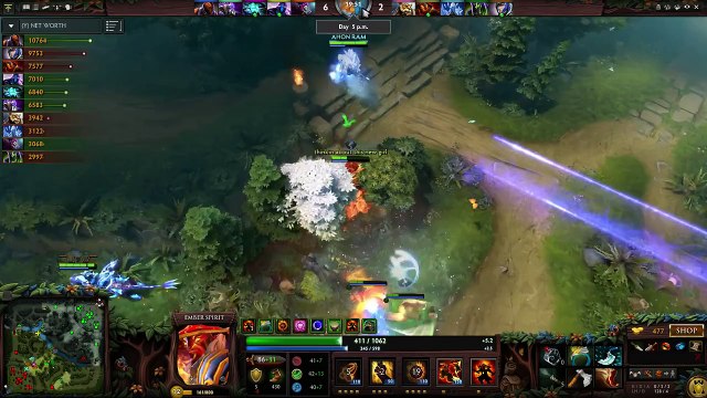Arteezy Plays Ember Spirit vs Fear Plays Anti Mage - Ranked Match Dota 2 Gameplay
