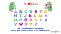 ABCs Zoo Learning, Alphabet Songs, Learn ABC Zoo Animals, Songs for Children, Cartoon
