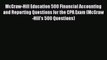 Read McGraw-Hill Education 500 Financial Accounting and Reporting Questions for the CPA Exam