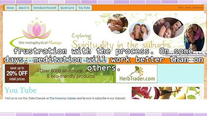 Using Meditation With Your Law of Attraction Practice