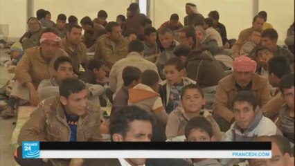 العراق: منطقة مخمور تستقبل النازحين من المعارك قرب الموصل