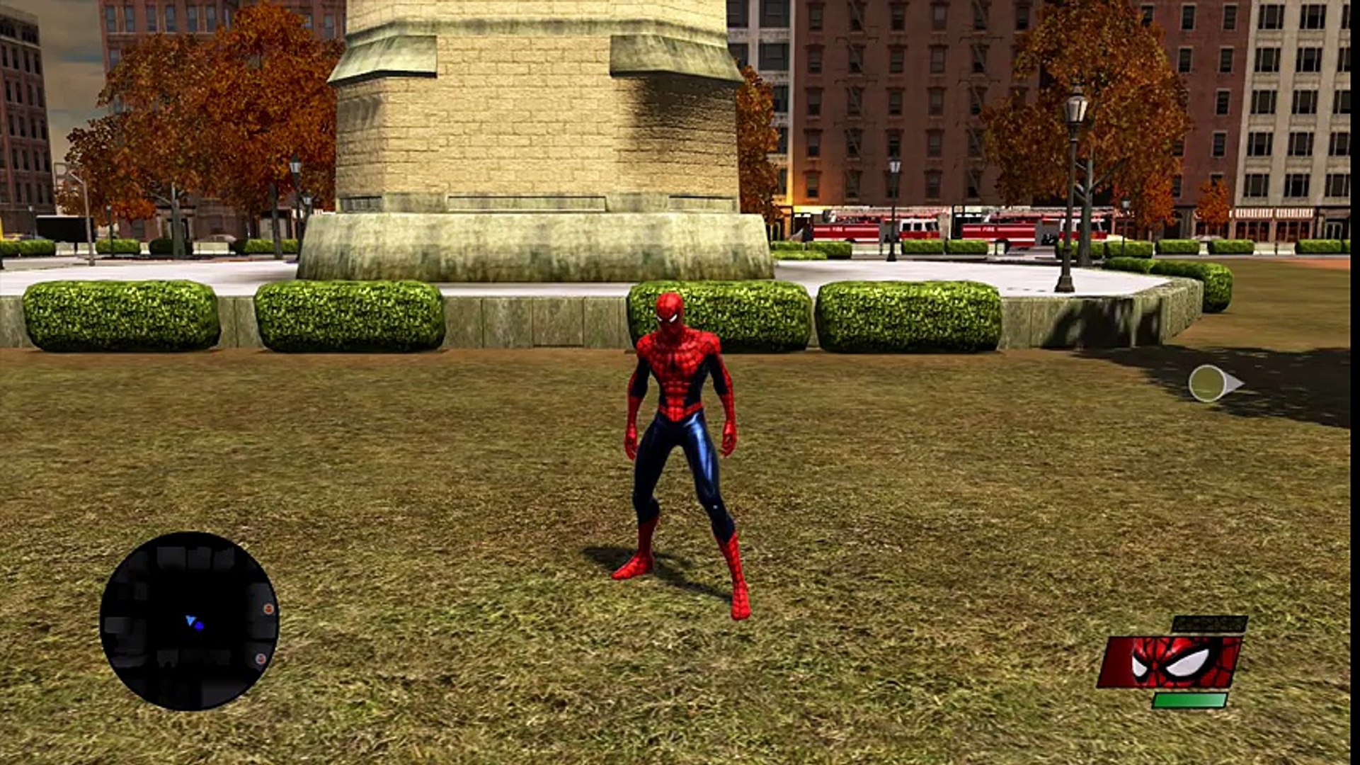 Spiderman Web of Shadows (Wii) gameplay 