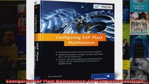 Configuring SAP Plant Maintenance SAP EAM Implementation