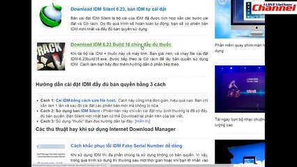 2 Hướng dẫn cài đặt IDM Silent 6.23 NEW    Help Setup Internet Download Manager - Youtube