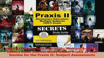 Read  Praxis II Elementary Education Multiple Subjects 5001 Exam Secrets Study Guide Praxis Ebook Free