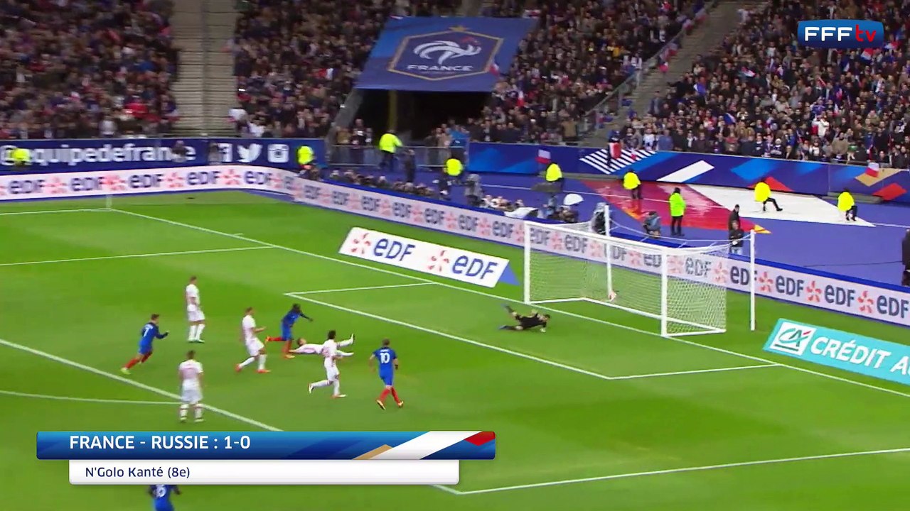 BUT de  FRANCE - RUSSIE 29/03/2016