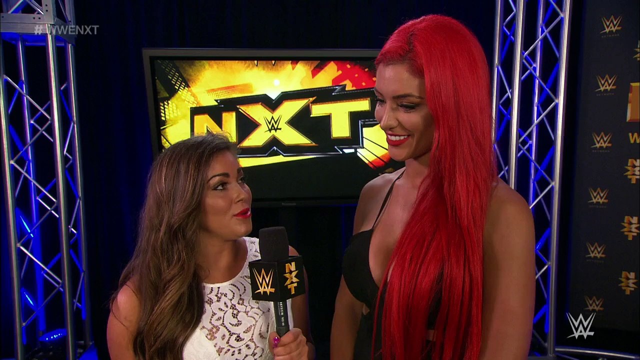 Eva Marie Backstage Segment