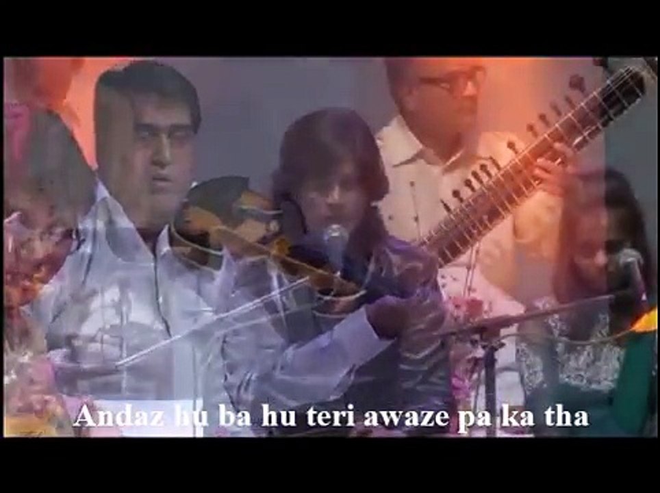 andaz hu ba hu teri awaze pa ka tha