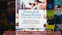 Powerful PowerPoint for Educators Using Visual Basic for Applications to Make PowerPoint