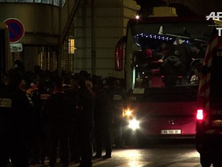Migrants: un campement d'un millier de personnes évacué à Paris