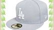 New Era MLB Basic 59FIFTY LA Dodgers - Gorra de béisbol para adulto color gris talla 7 1/8
