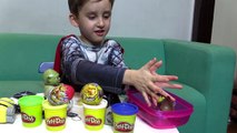 Thor Abre Ovos Surpresas PEPPA PIG STAR WARS MASSINHA PLAY DOH Minions Infantil Toys Surpr