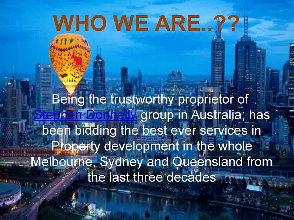 Stephen Donnelly - Property Development Melbourne